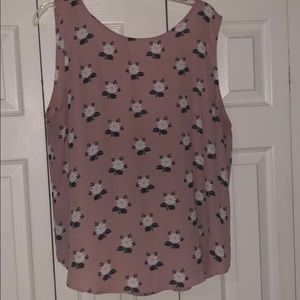 Tank top blouse